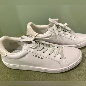Coach White Low-Top Sneakers